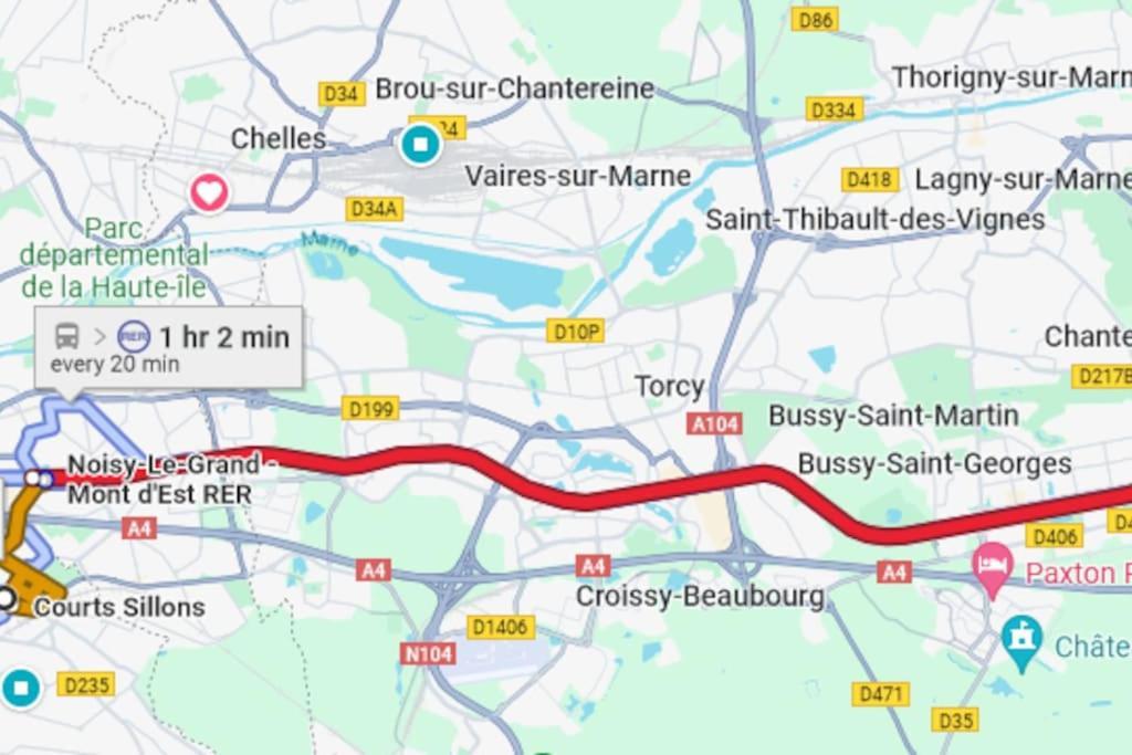 Charme & Confort T2 Lumineux Entre Paris And Disney Villiers-sur-Marne Exterior photo